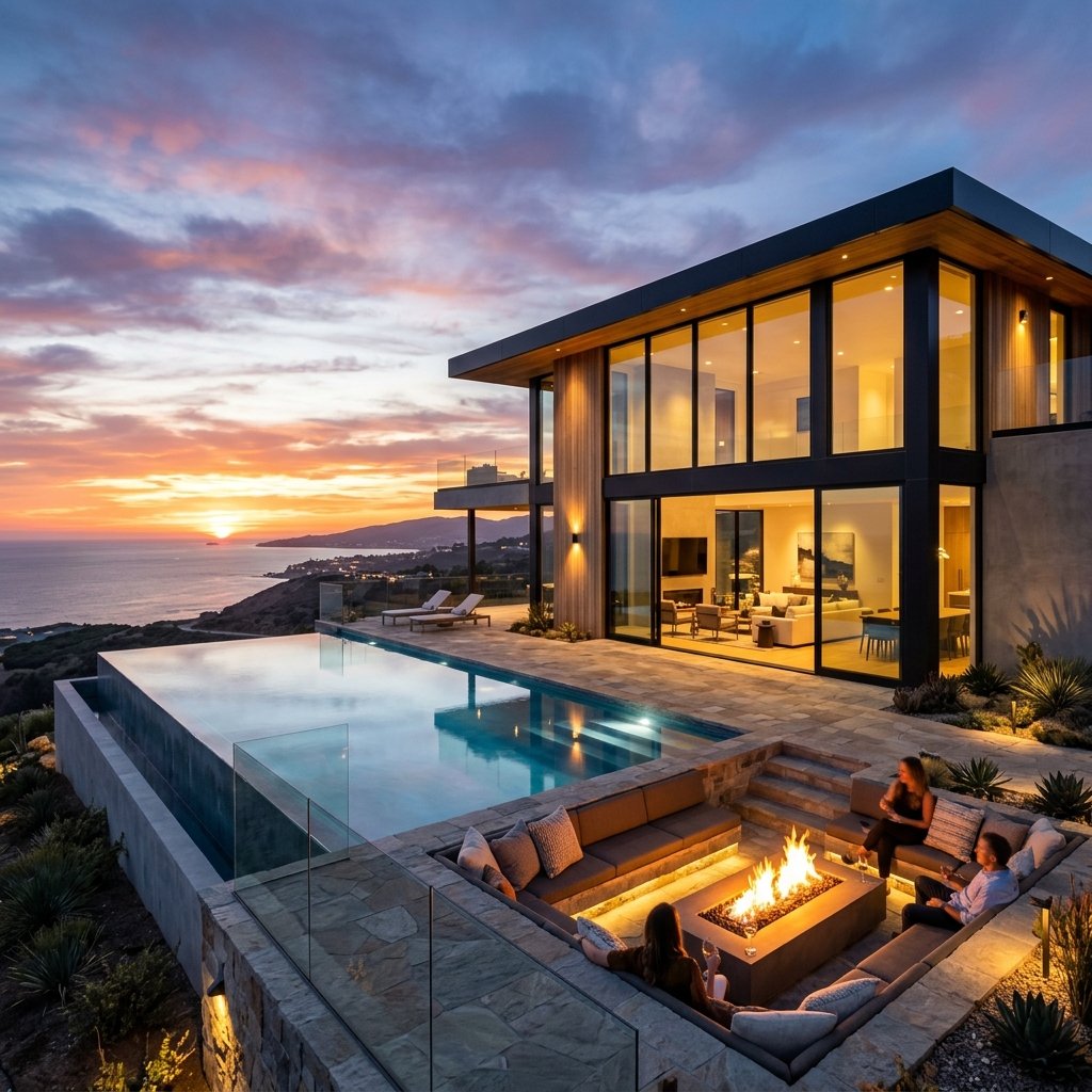 Penthouse Glass Wall